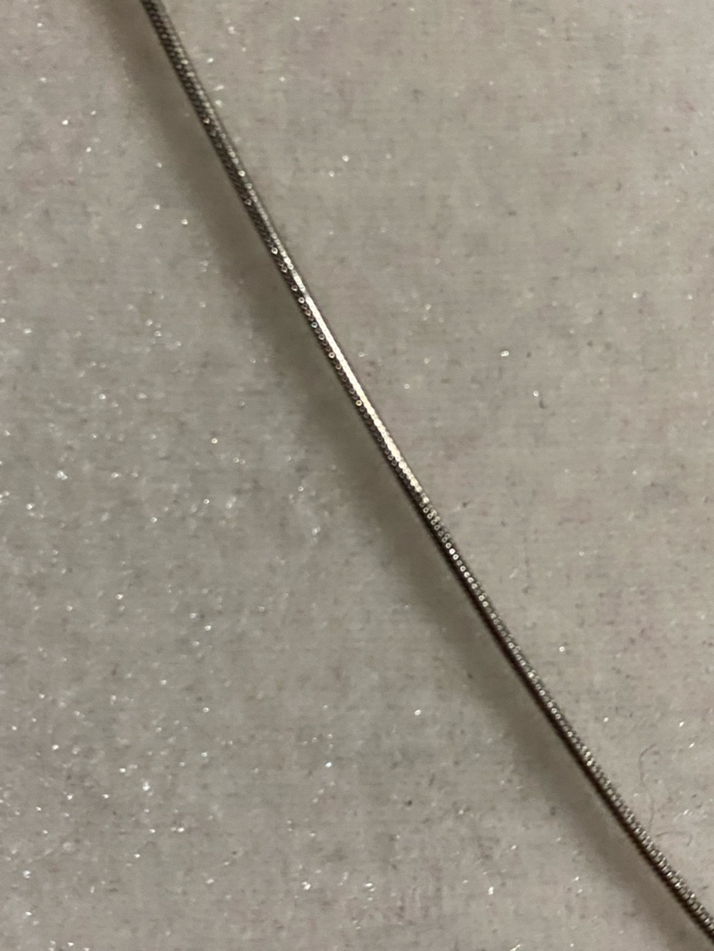 Minimalist Silver Snake Chain Necklace - Sterling Silver Modern Style - Picture 4 of 7